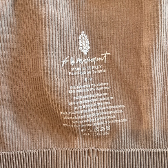 FP Movement by Free People Ribbed Tank - Brown - Picture 4 of 4